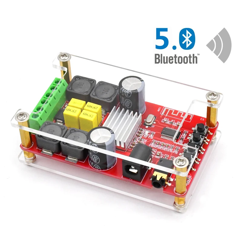 Усилитель Bluetooth TPA3116D2 2*50 Вт аудиоусилитель 2 0 канала класса D TPA3116 стерео цифровой