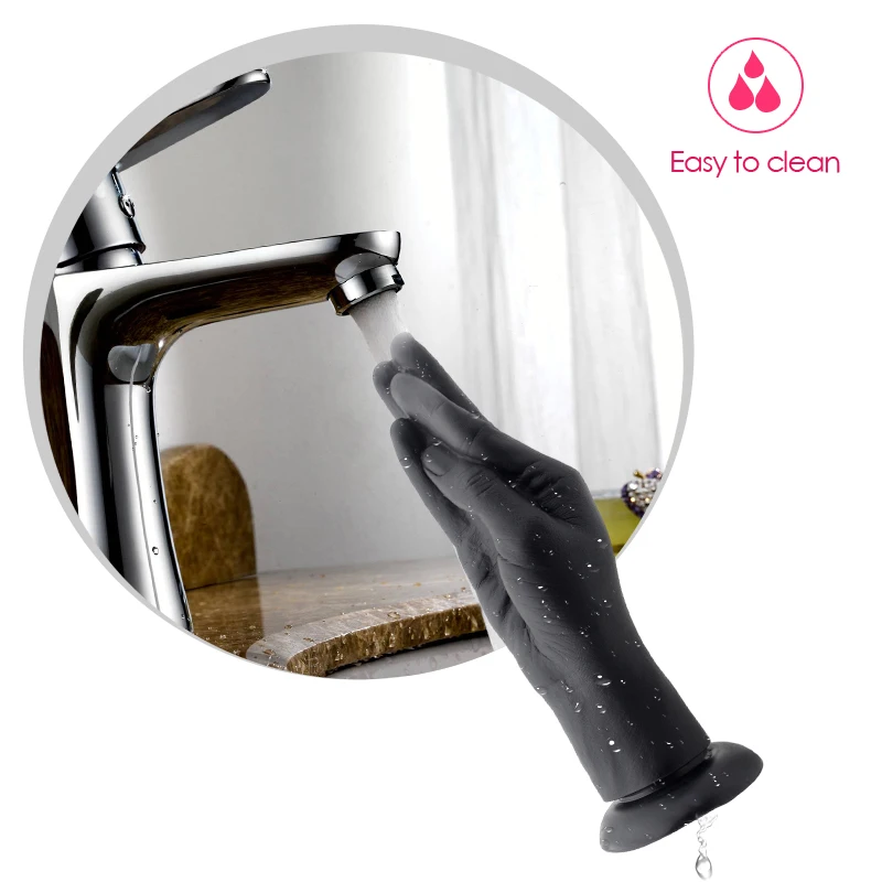 Фаллоимитатор в виде кулака большой ручной фаллоимитатор большая Анальная