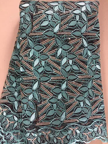 Французская сетчатая кружевная ткань 2020 новейшая африканская с вышивкой Тюлевая