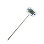 Электронный цифровой пищевой термометр TA288, зонд из нержавеющей стали для измерения температуры барбекю и жидкости