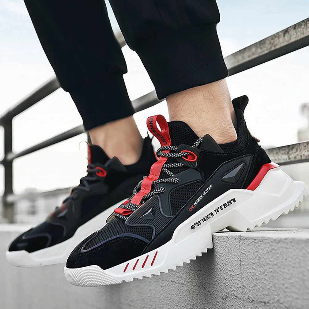 Повседневная дышащая обувь для мужчин Новое поступление Осенние сетчатые