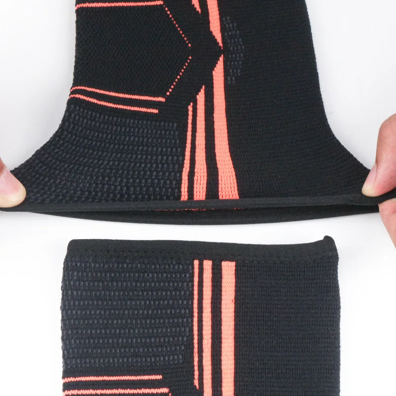 

1 PCS 3D Weaving Sports Elbow Brace Support Basketball Badminton Arm Sleeve Elastic Breathable Volleyball Elbow Pads Protector