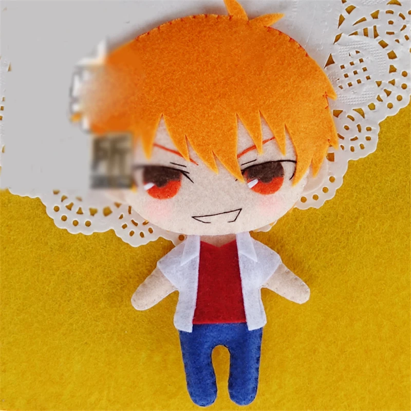 Аниме корзина с фруктами мультфильм souma kyo игрушка ручной работы брелок сумка
