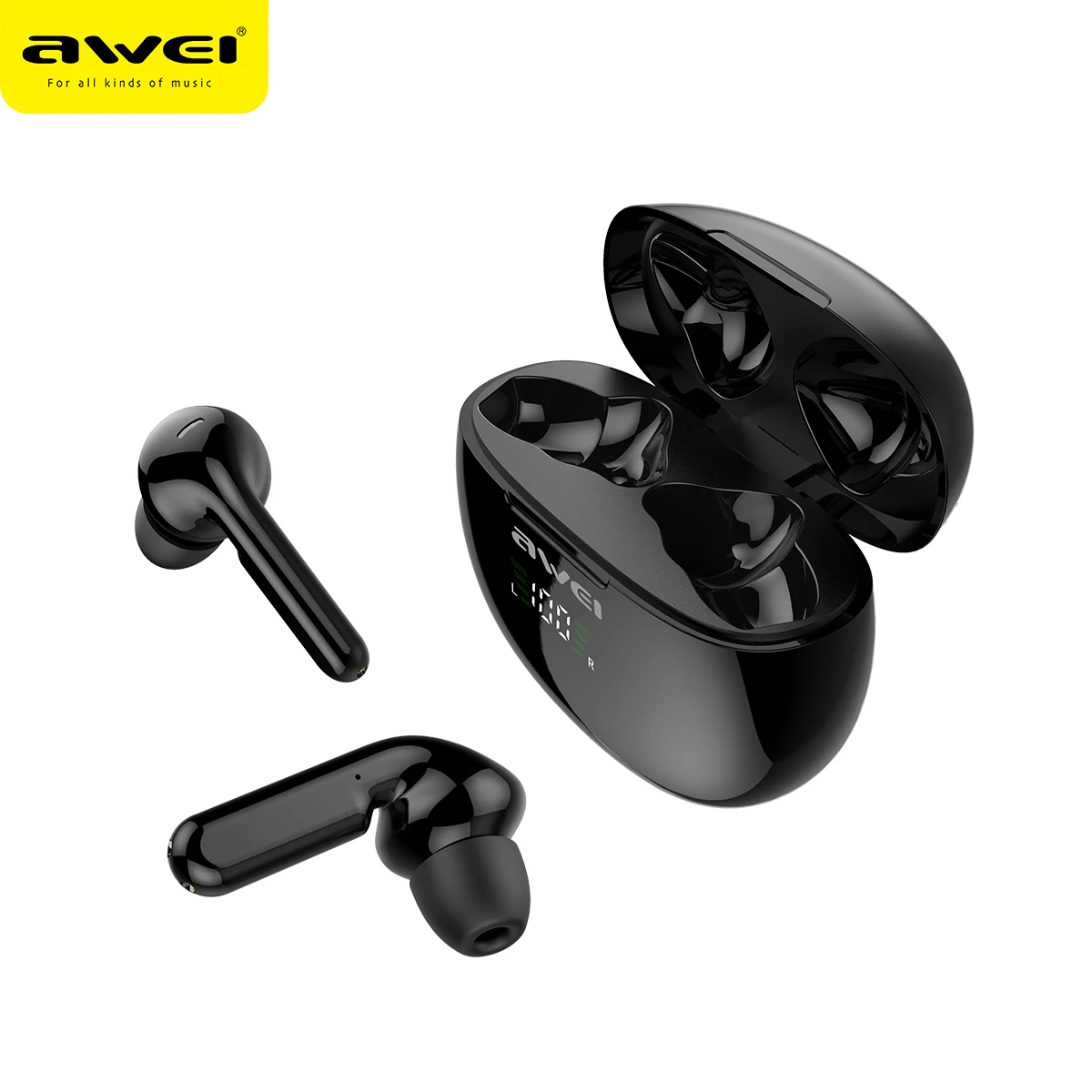 блютуз наушники беспроводные безпроводные AWEI T15 TWS bluetooth Наушники Беспроводные Hi