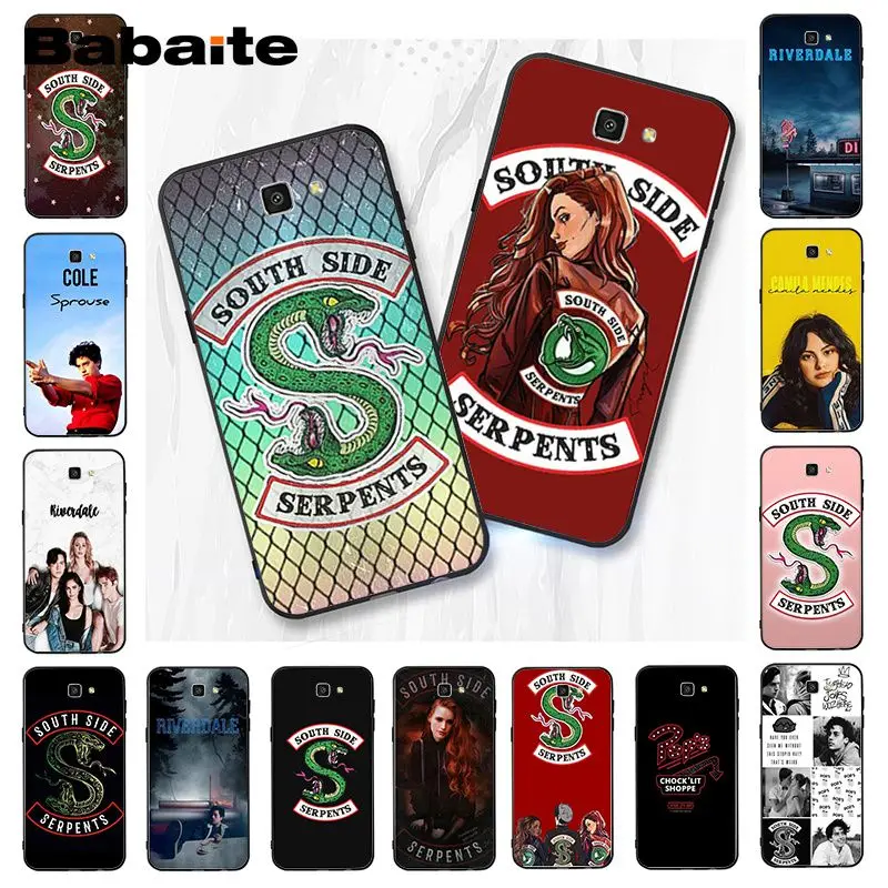 Чехол для телефона Babaite Riverdale South Side Serpents Samsung Galaxy J7 J6 J8 J4 J4Plus DUO J7NEO J2 Prime|Бамперы| |