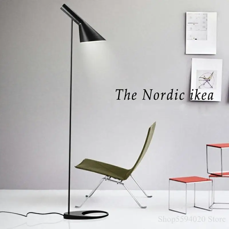 Современные минималистичные напольные лампы Arne Jacobsen для гостиной спальни учебы