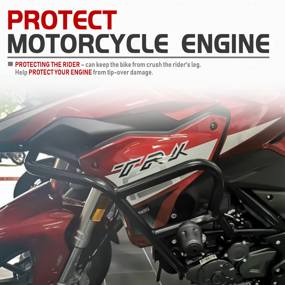 Защита двигателя полоса защиты верхнего бампера защита рамы для Benelli Trk 251 Trk251 2018