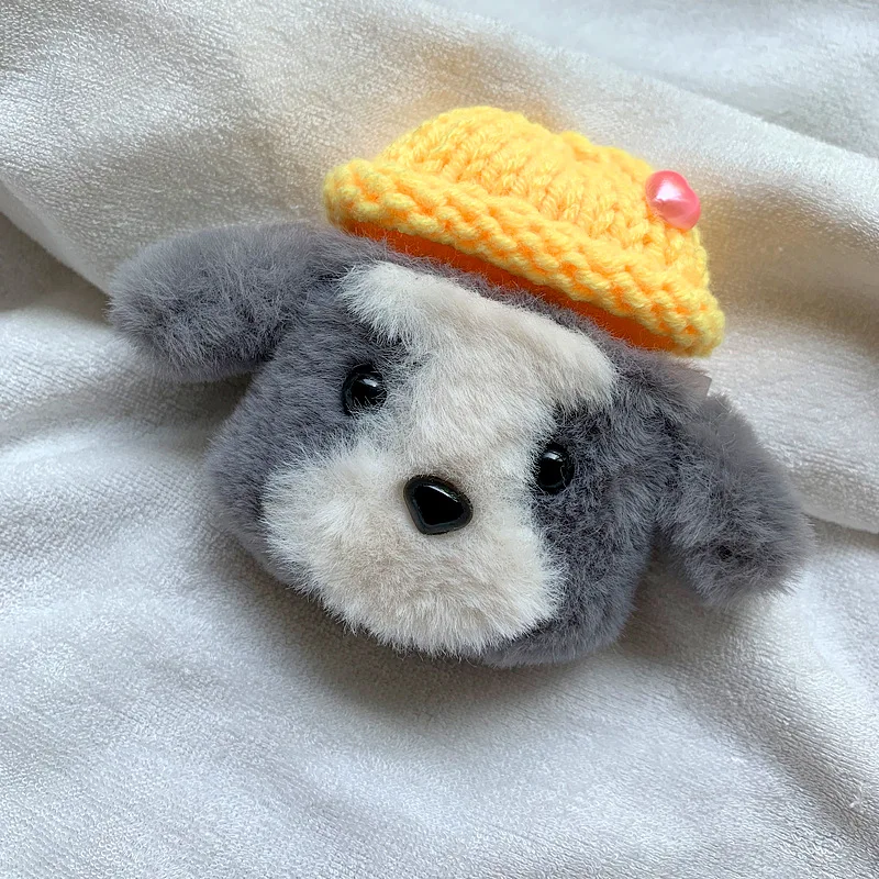 

New 2021 Earphone accessories plush knitted wireless bluetooth earphone protective case for AirPods 1 2