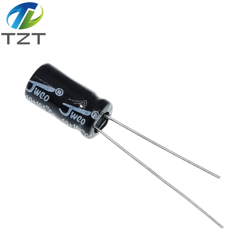 50 шт. высококачественный электролитический конденсатор 35 в 100 мкФ 6*12 мм МКФ 6 3*12