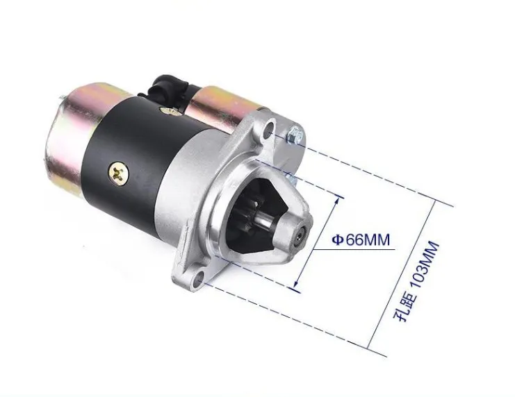 

Diesel engine starter motor pump generator set 12V 1.2KW