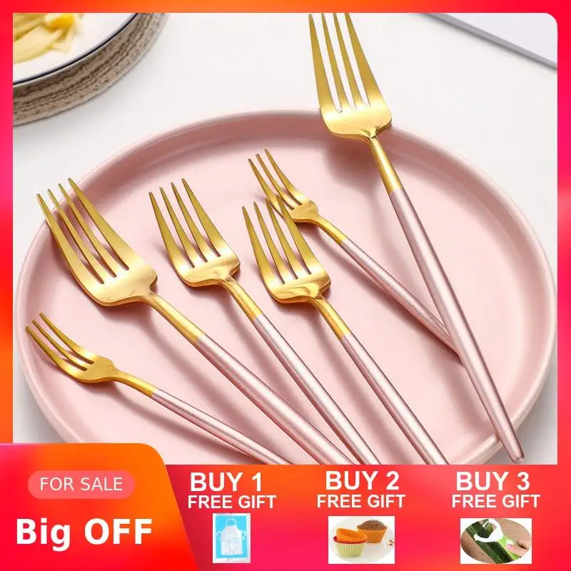 Набор вилок для чая из нержавеющей стали 6 шт.|Вилки| |