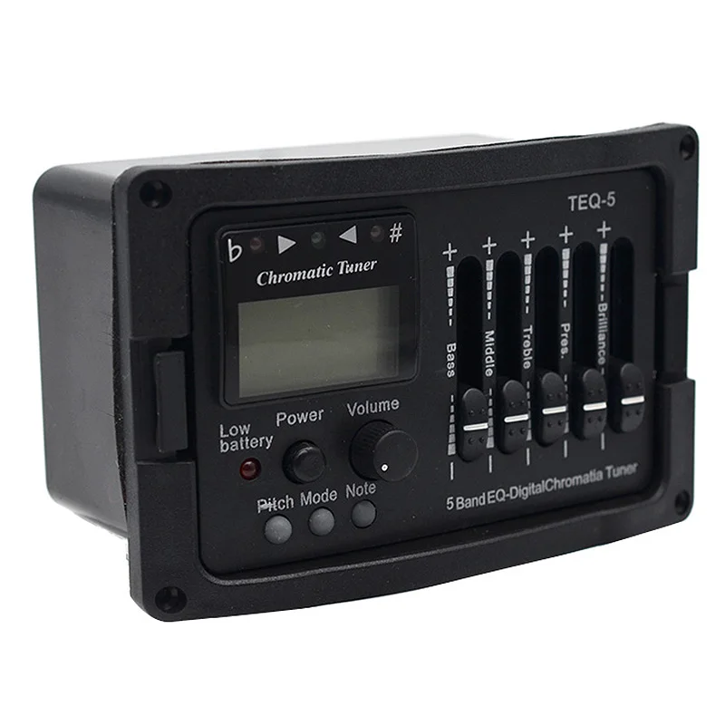 5 Диапазонный эквалайзер для акустической гитары Эквалайзер Классическая