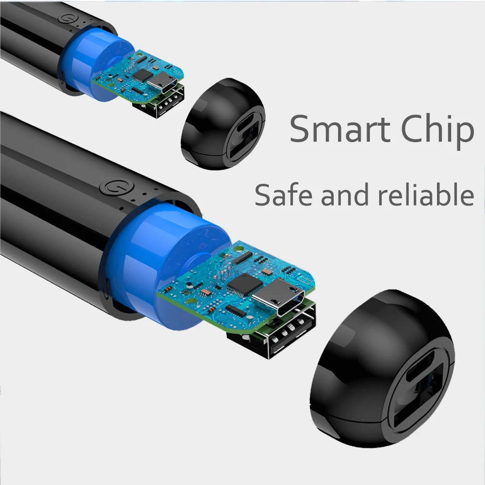 OCKERED USB мини Мощность банка 5000 мА/ч Портативный номер телефона внешний Батарея с