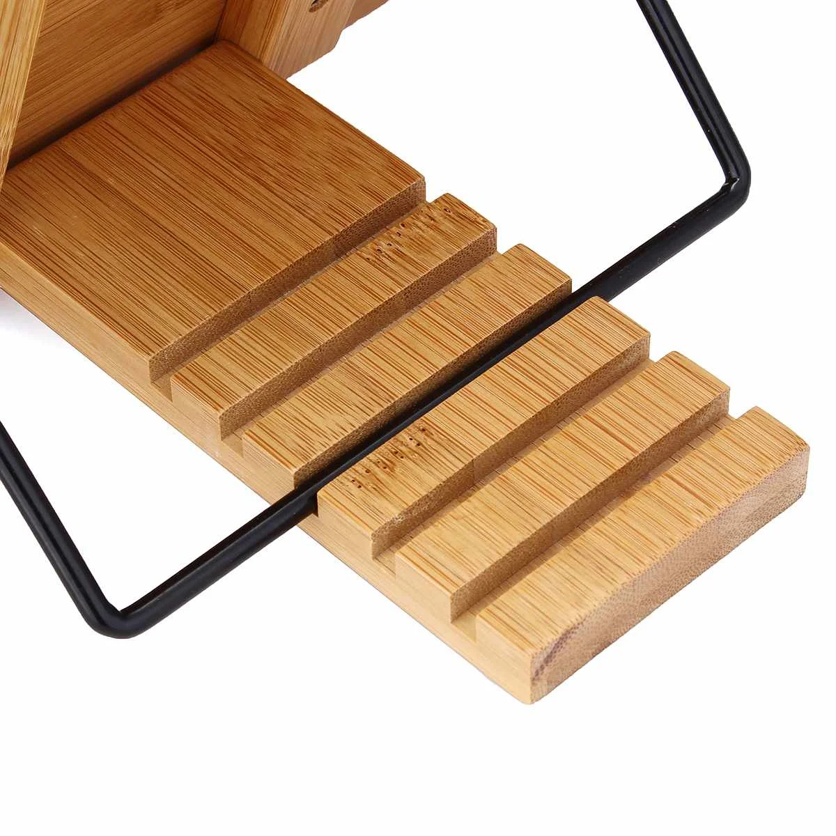 

Adjustable Reading Rest Tablet Cook Home Study Room Book Holder Foldable Cookbook Stand Pages Fixed Kitchen bookends shelf wood