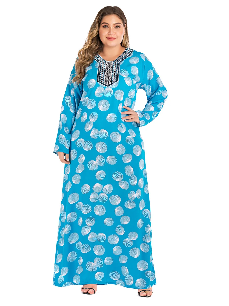 Женское платье макси с длинными рукавами|Мусульманская одежда| |