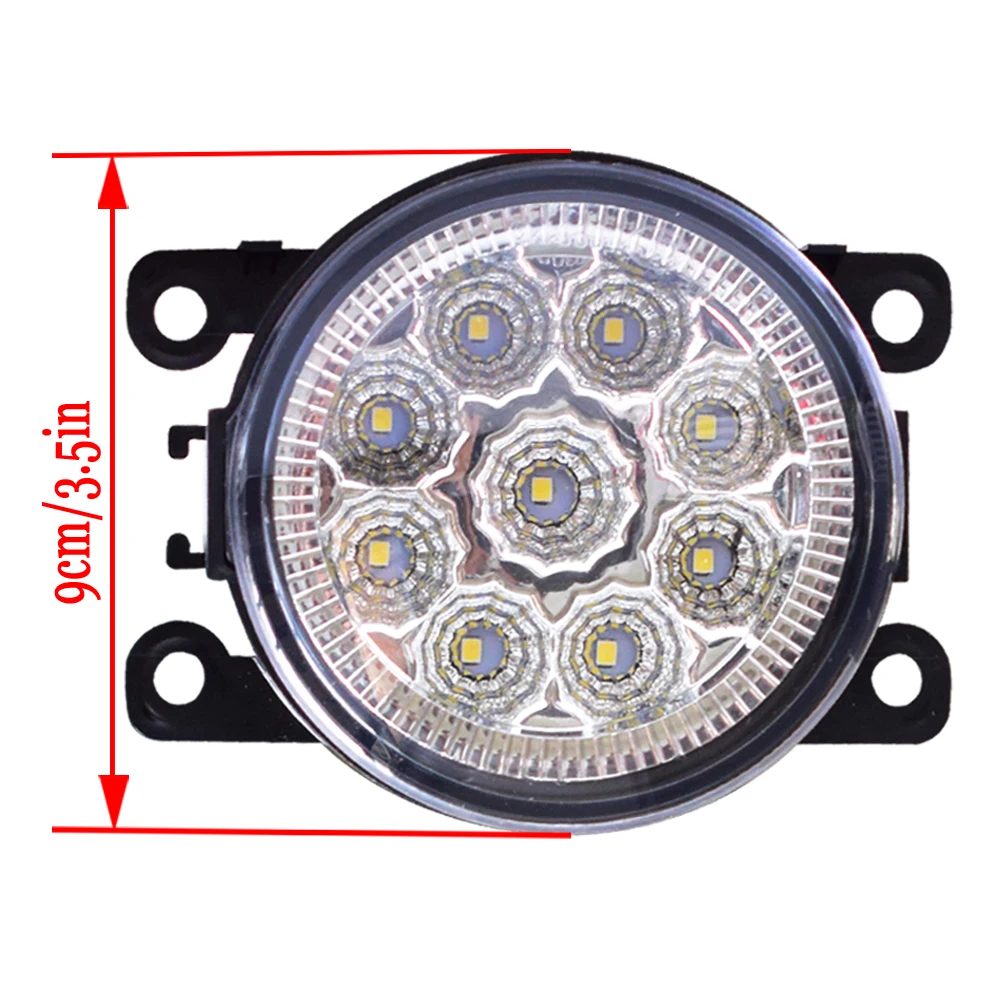 Автомобильный Стайлинг супер яркий 12 в 9 Вт светодиодные противотуманные фары