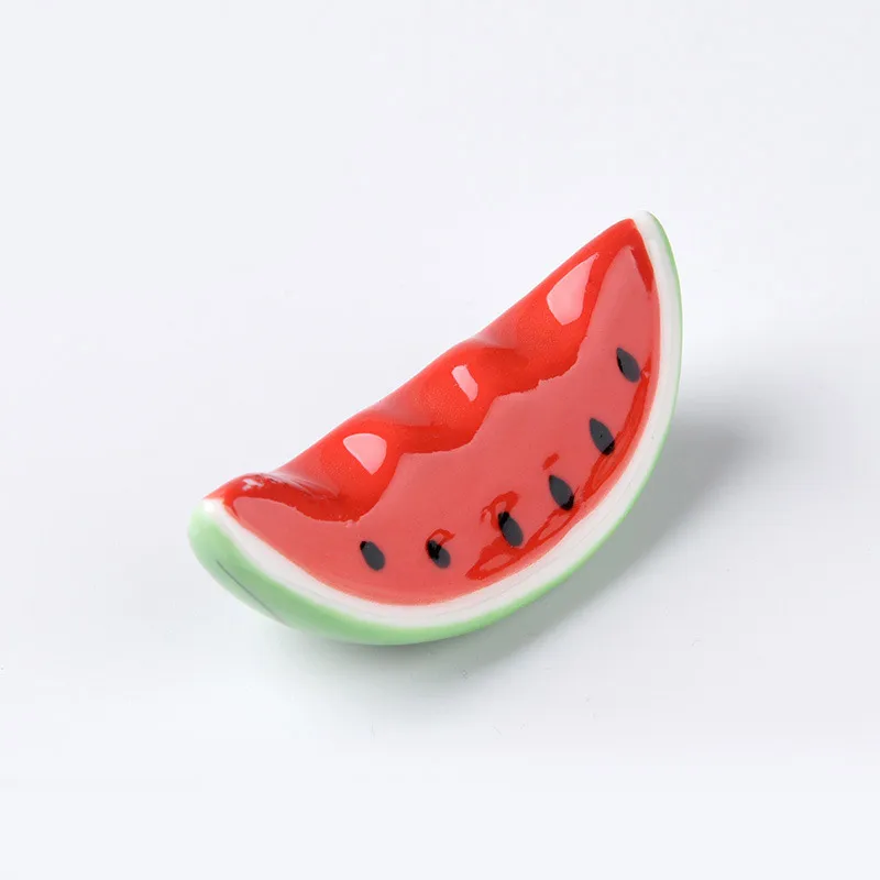1 шт. Керамическая посуда арбуз стойка для палочек еды овощей чечевицы томатный