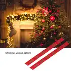 Рождественские ленты 2 шт., красочные уникальные узоры, 10 ярдов, декоративные аксессуары для рукоделия