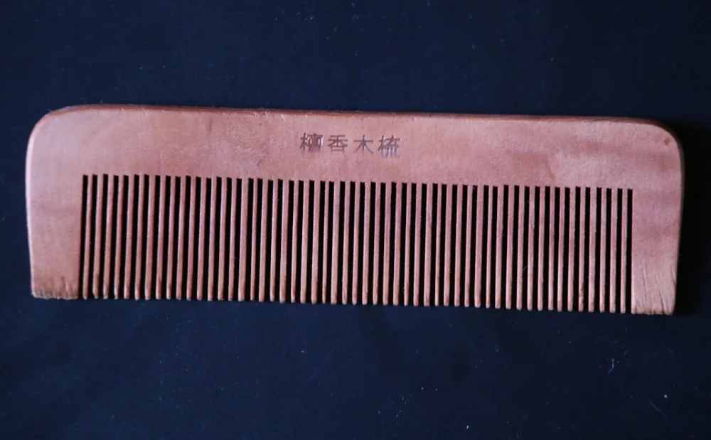 60 pieces /lot 17cm ebony comb  wooden Combs.hair  ebony comb