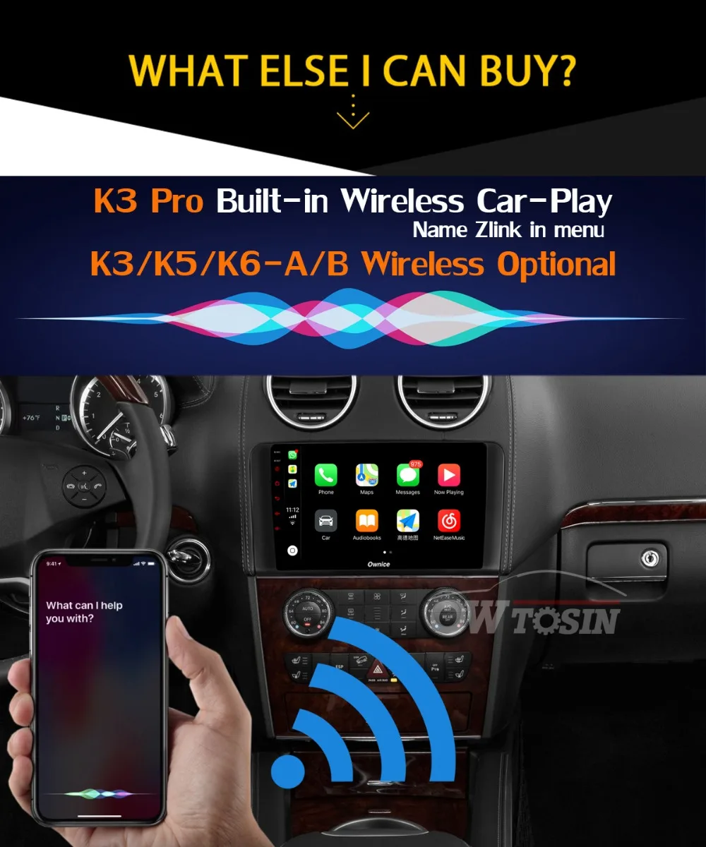 1Din 360 ° камера Android 9,0 4 Гб+ 64 Гб SPDIF DSP CarPlay автомобильный мультимедийный плеер для Mercedes Benz ML GL W164 X164 SPDIF gps радио