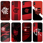 Для Apple iPhone X XR XS 11 12Pro MAX 4S 5S 5C SE 2020 6S 7 8 Plus ipod 5 6 Clube de Regatas do Flamengo Чехлы для телефона с изображением логотипа клуба чехлы