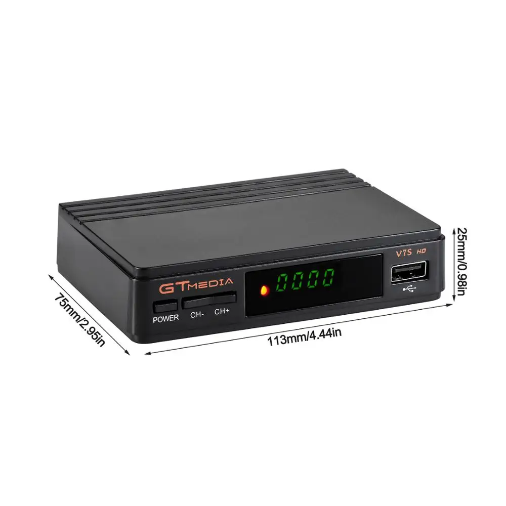 DVB-S2 Gtmedia V7S HD 1080P DVB-S2-цифра спутниковый телевизионный ресивер ТВ-тюнер Бесплатная