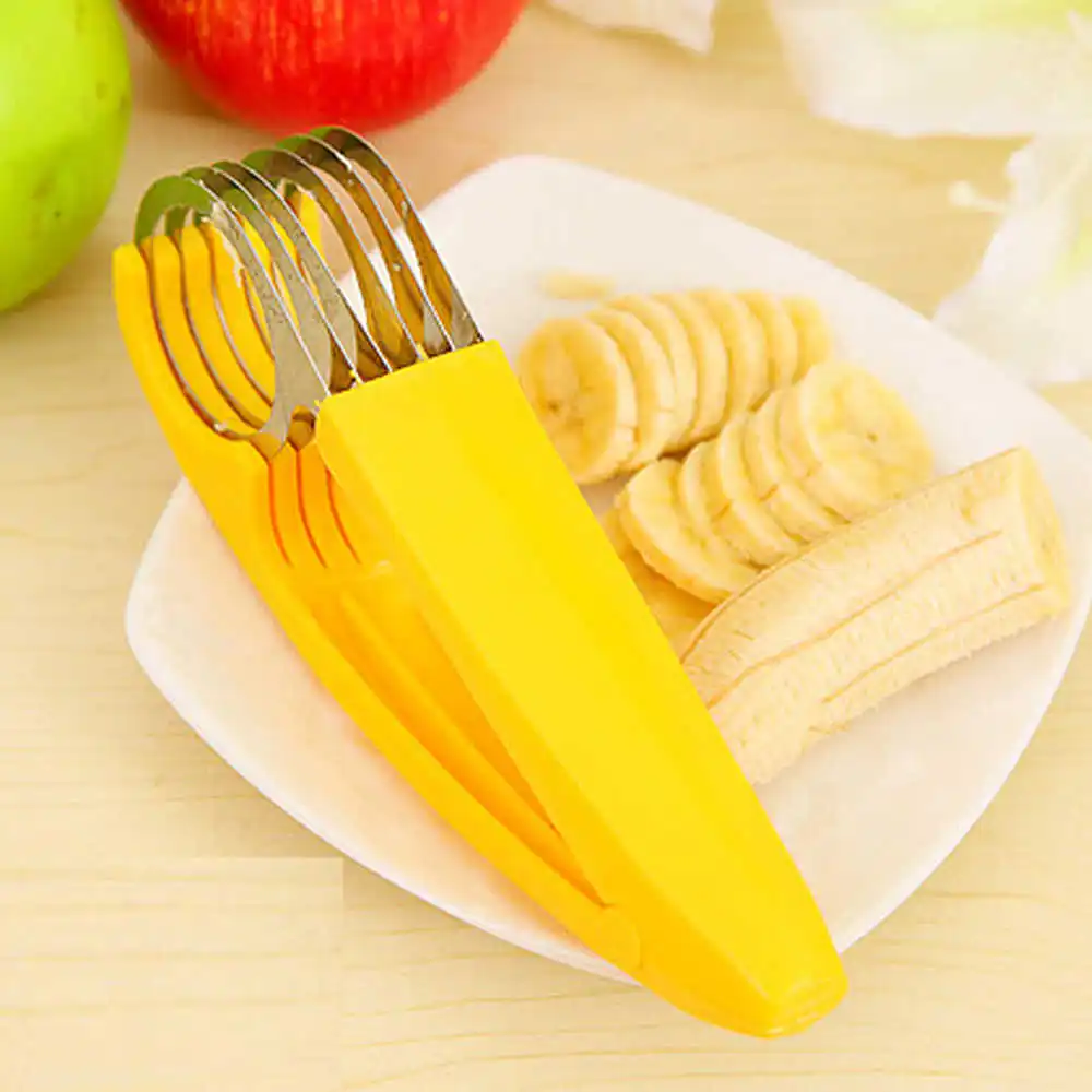 

1pcs Banana Slice Artifact Kitchen Gadgets Stainless Steel Blade For Ham Slicer Are Available Cooking Tools Kitchen Gadgets