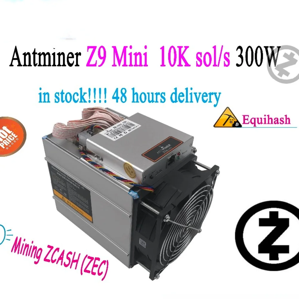 

ETH BTC KUANGCHENG-minero Antminer Z9 mini 10k sol/s Z9, sin psu, ASIC, máquina de minería Equihash overclockear a 12 K/S,80-90%