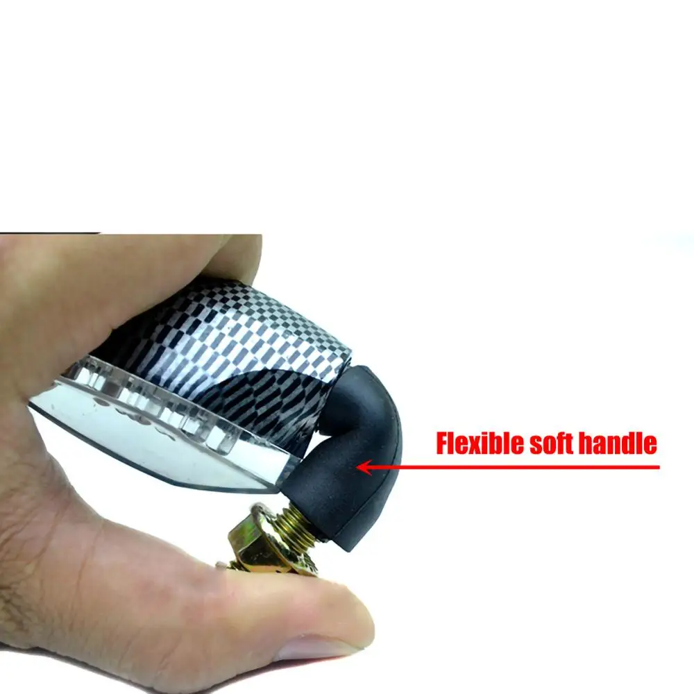 2 шт 12V мигалка мотоцикла светодиодный индикатор Сигналы поворота 16 Светодиодный