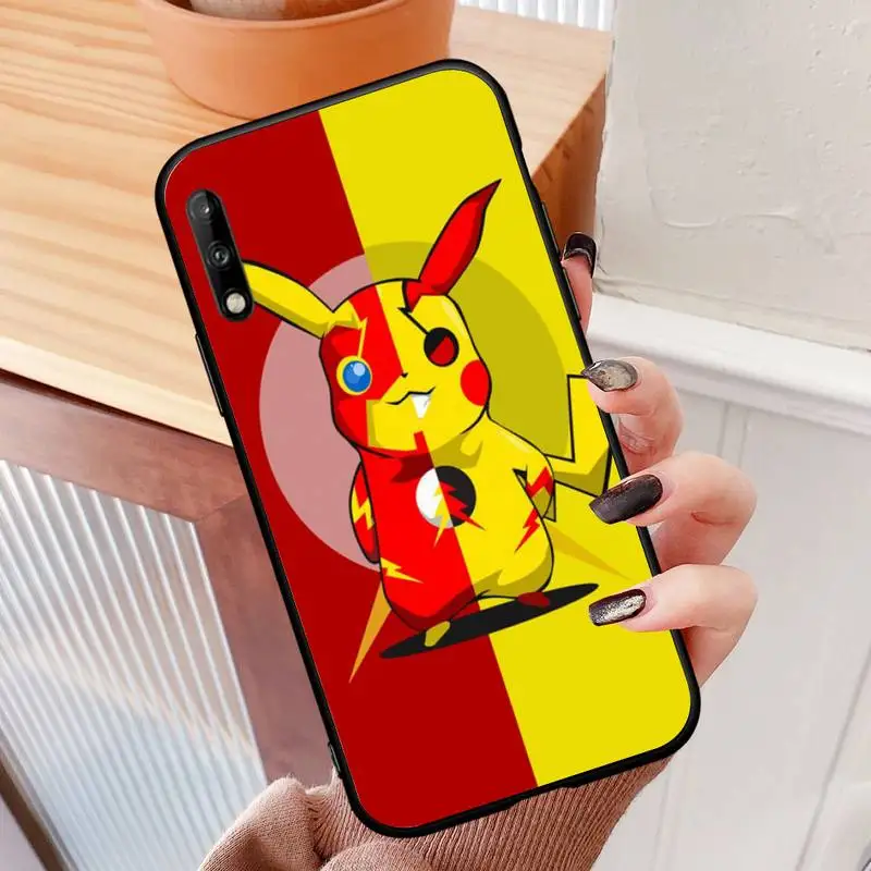

Cute cartoon pikachu Phone Case For Samsung A01 02 10 12 30s 31 32 50s 71 Cover Fundas Coque