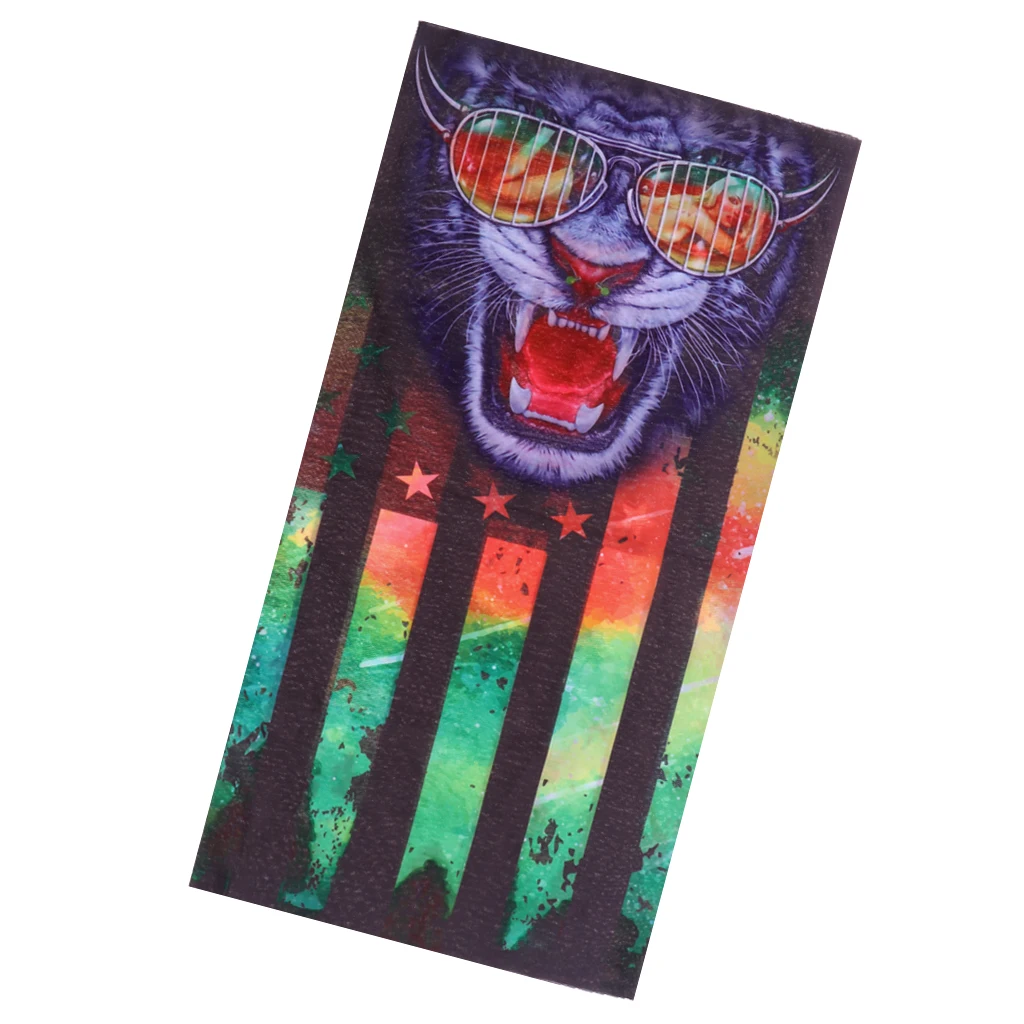 

Durable Cycling Mask Neck Face Mask Scarf 3D Digital Printing Animal Mouth for Cycling Hiking Running Skiing Snowboarding