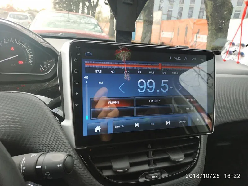 10 1 &quot2.5D IPS Android 9 автомобильный DVD мультимедийный плеер GPS для Peugeot 2008 208 2012 13 2016