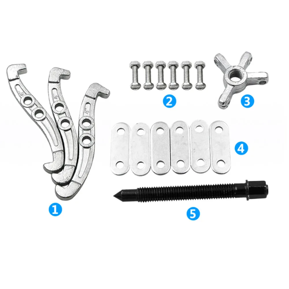 100mm Auto adjustable repair Gear Hub Bearing Puller 3 Jaw Reversible Wheel Pulley Remover Tool |