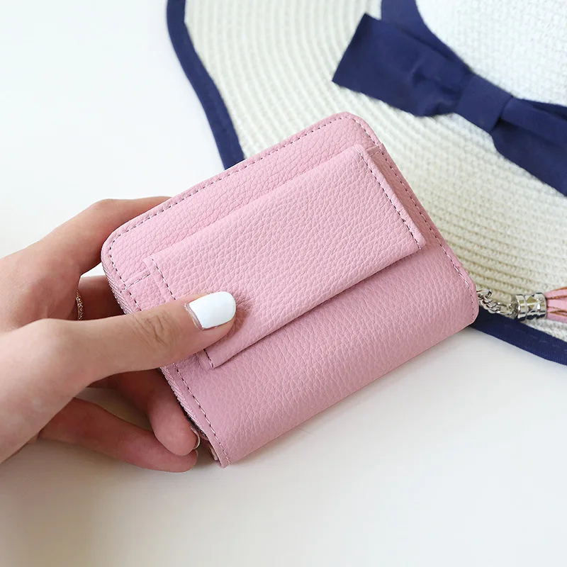 

Tassel Women Wallet Small Cute Wallet Women Short Leather Women Wallets Zipper Purses Portefeuille Female Coin Purse Clutch