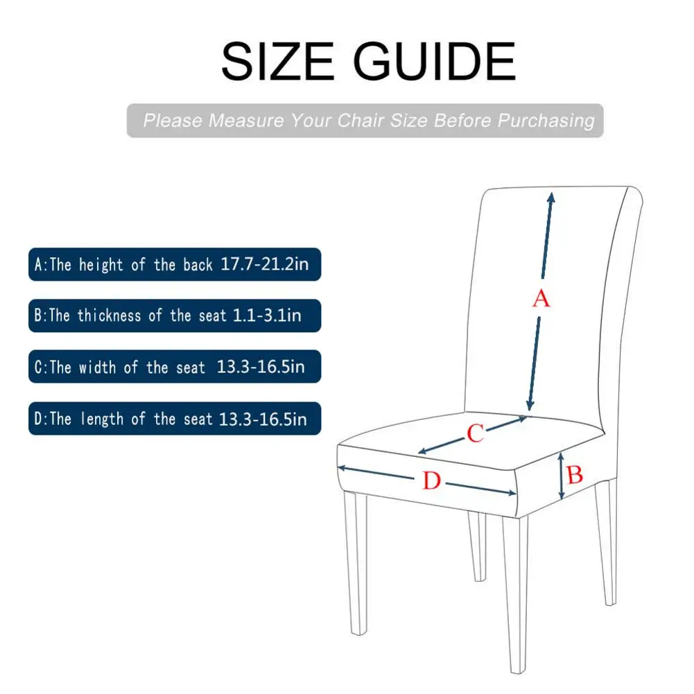 Чехлы на кресла стрейч Спандекс Эластичные Свадебные банкетные Декоративные для