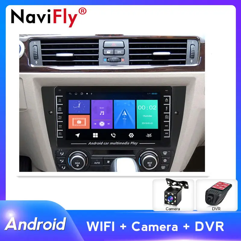 Склад ЕС Android BT WI FI для BMW E90 E91 E92 E93 3 Series автомобильное радио мультимедийный