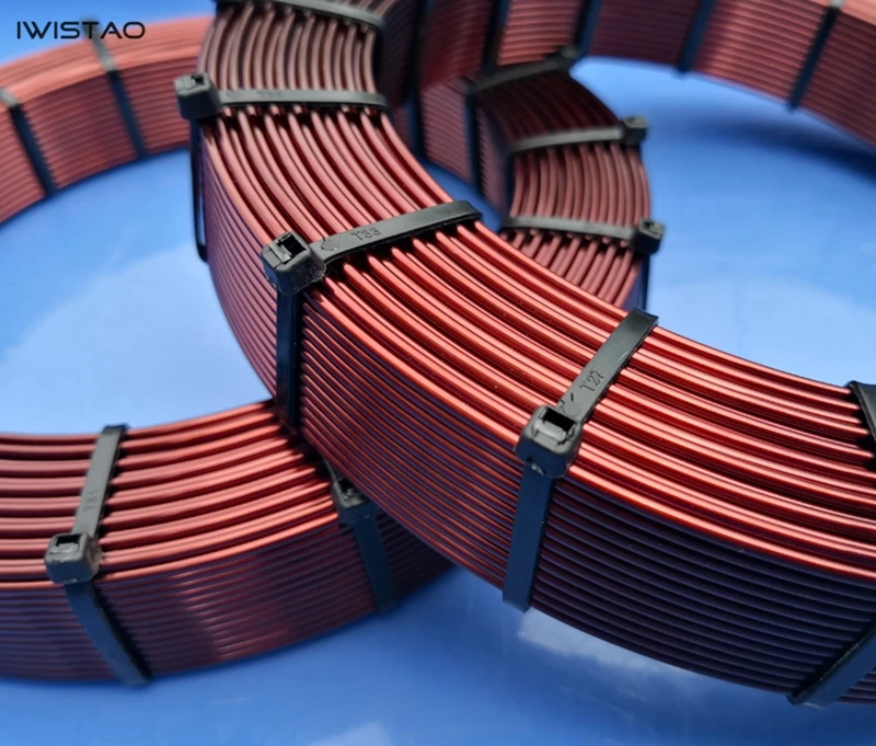 IWISTAO пустотелая катушка индуктора бескислородная медь сабвуфер кроссовер HIFI