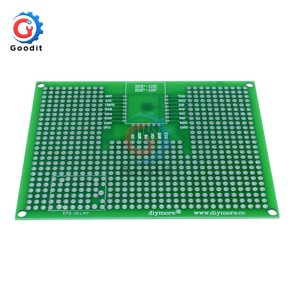 7x9 см прототип печатной платы макетная плата для ESP8266 Φ ESP32 реле 7*9 | Датчики
