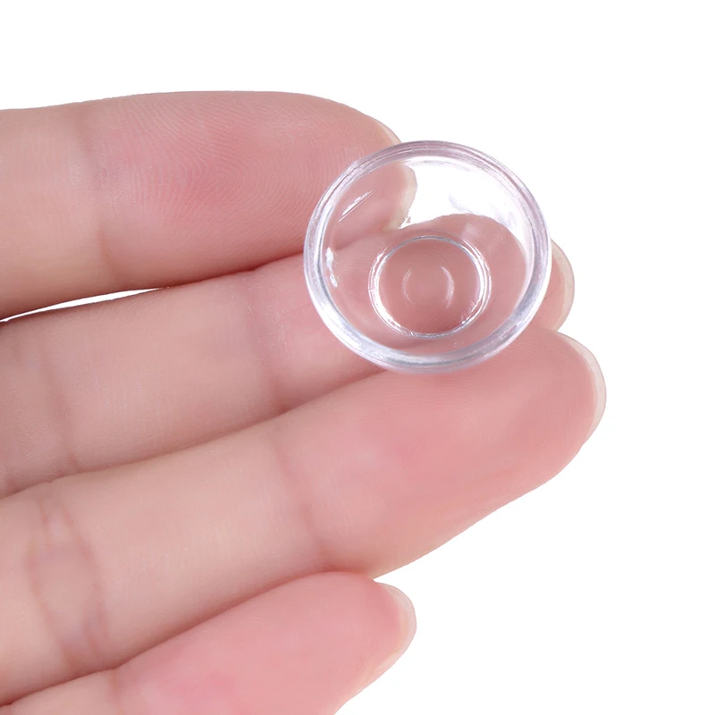 

17Pcs Dollhouse Mini Transparent Kitchenware Toy Drink Cups Dish Plate Tableware Miniatures Dollhouse Accessories