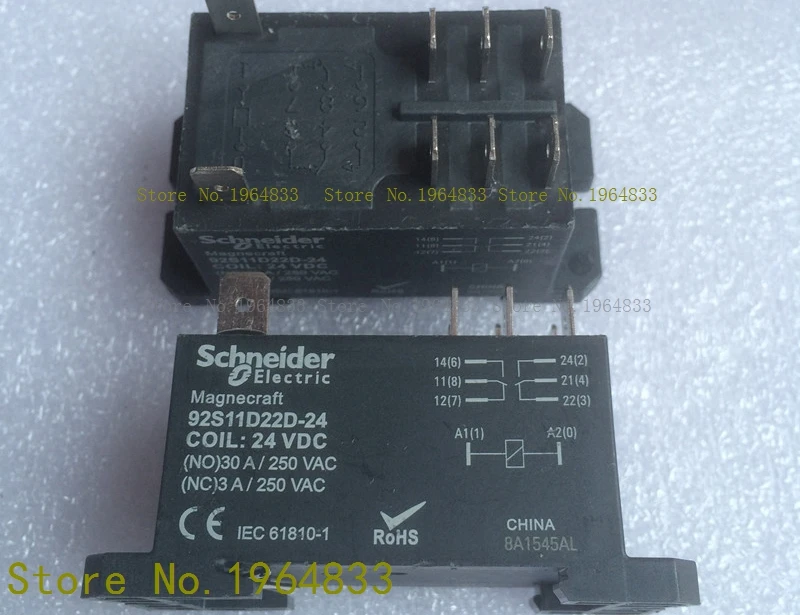 

92S11D22D-24 24VDC 8 30A RPF2BBD 24V