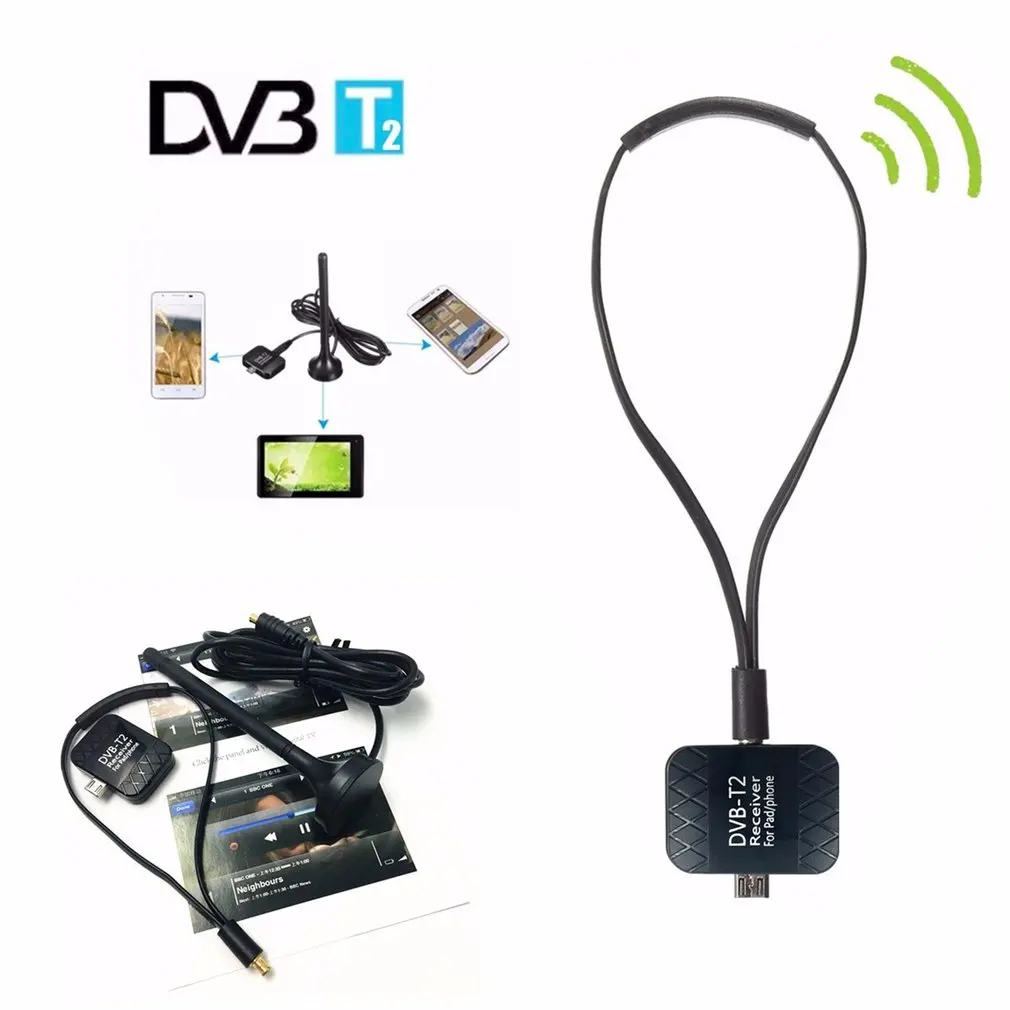 HD809 USB DVB-T2 ТВ-палка HD цифровой ТВ-приемник для телефона Android Pad D ТВ спутниковый