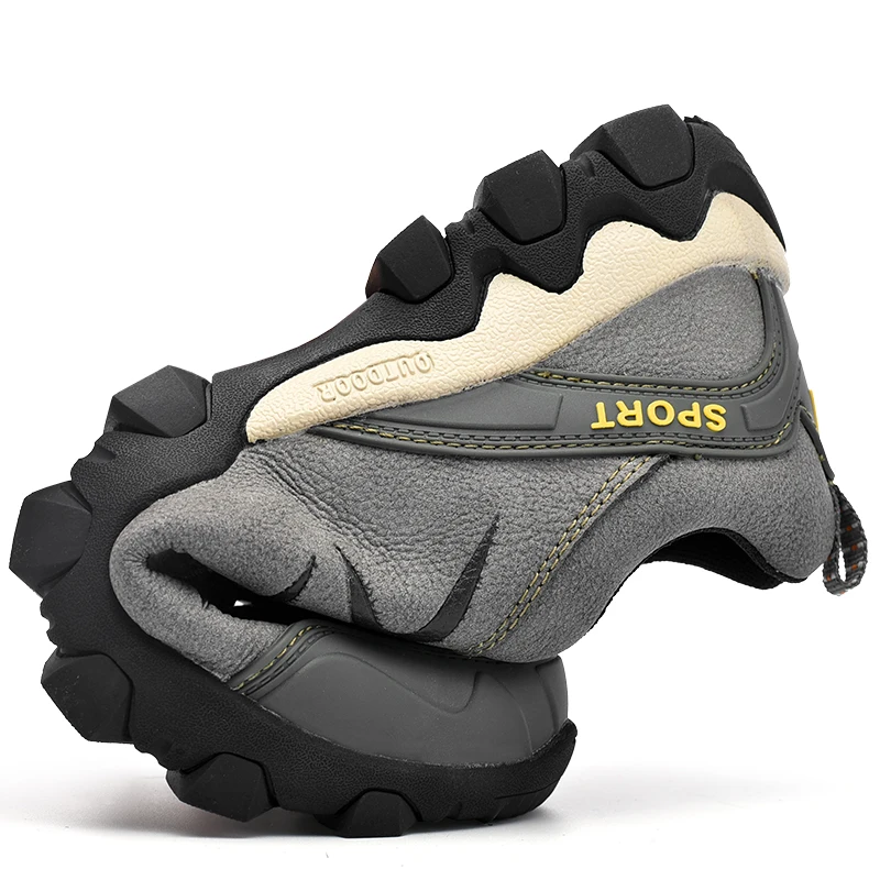 New Arrival Comfortable Soft Hiking Shoes Men Waterproof Leather Trekking Sneakers Winter Outdoor Sport Men Shoes zapatos hombre