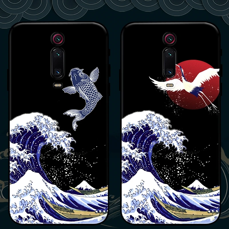 Чехол для Xiaomi POCO M3 Pro Mi 11 10T 9T F3 Lite A3 Mix 3 Redmi K40 Ultra Note 9S 10 8 7 Black Shark 2 чехол с 3D рисунком