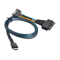 cy sff 8611 oculink to u 2 u 3 sff 8639 nvme pcie pci express ssd cable for mainboard ssd