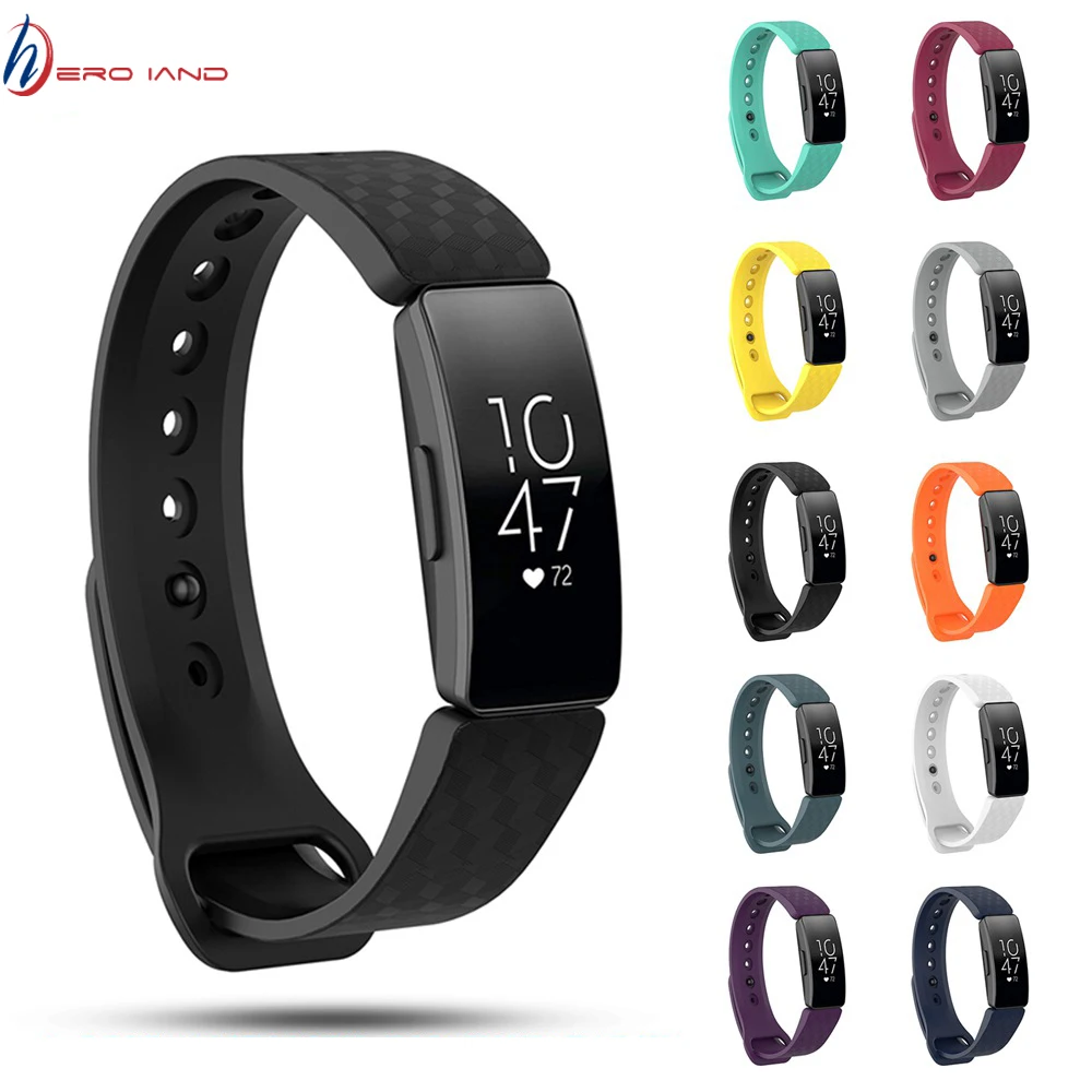 3D Силиконовый ремешок для Fitbit Inspire/Inspire HR трекер активности/ace2 Замена для умных часов ремешок для часов