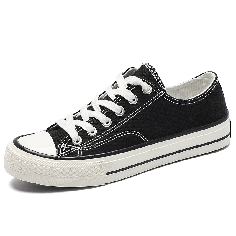 

Canvas shoes women 2021 new casual board shoes three times vulcanization Yuansu fashion little white shoes women