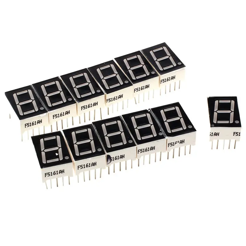 0 56 дюймовый красный светодиод общий катод светодиодный дисплей 4 цифры 50 мм * 19 8 30