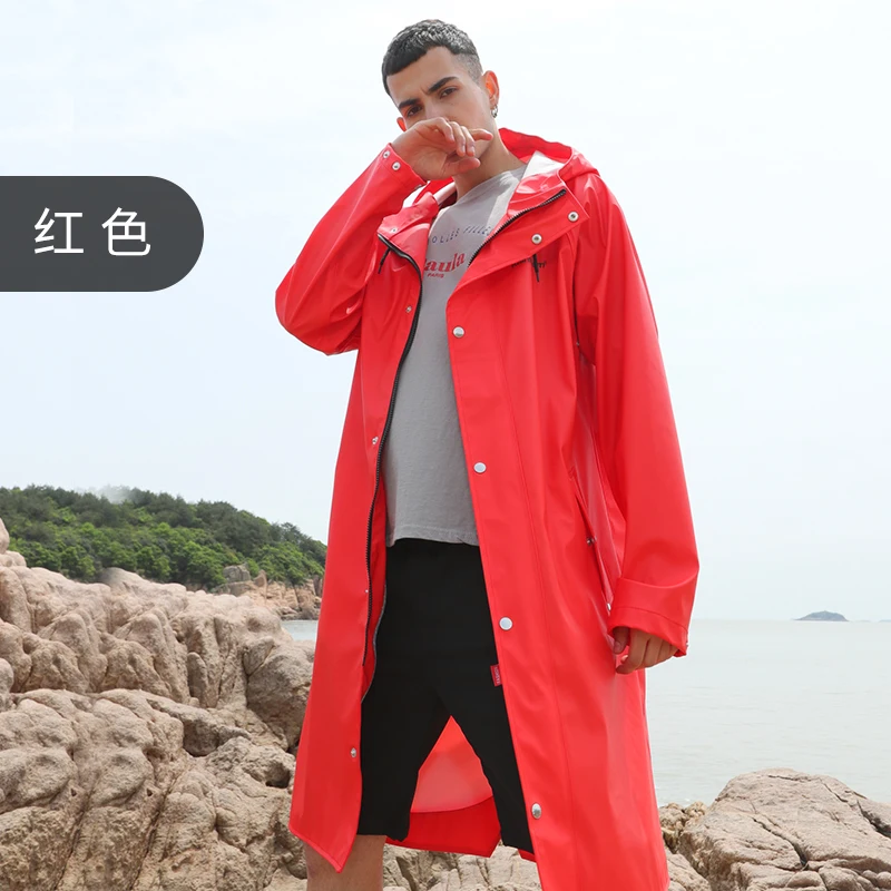 Плащ-дождевик женский водонепроницаемый Модное пончо от дождя для взрослых