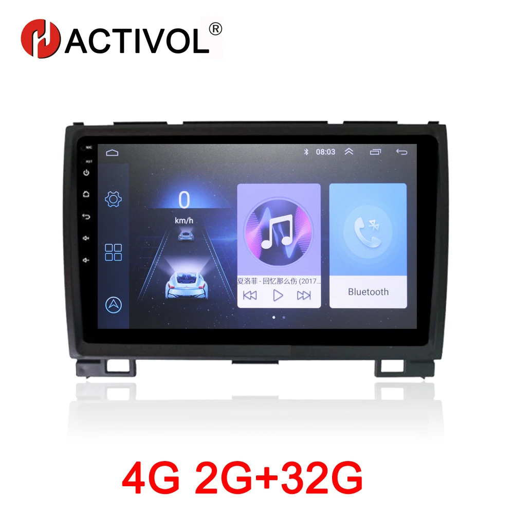 Автомагнитола HACTIVOL для Greatwall Hover Haval H3 H5 2009 2012 2 Гб + 32 ГБ Android 8 1 dvd плеер аксессуары