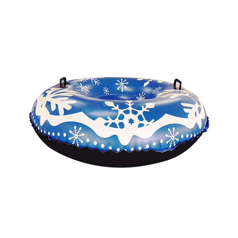 

Winter Outdoor Ski Ring Snow Toy Inflatable Ski Circle With Handle Durable Kids Adult Snow Tube Skiing Thickened Floated Sled